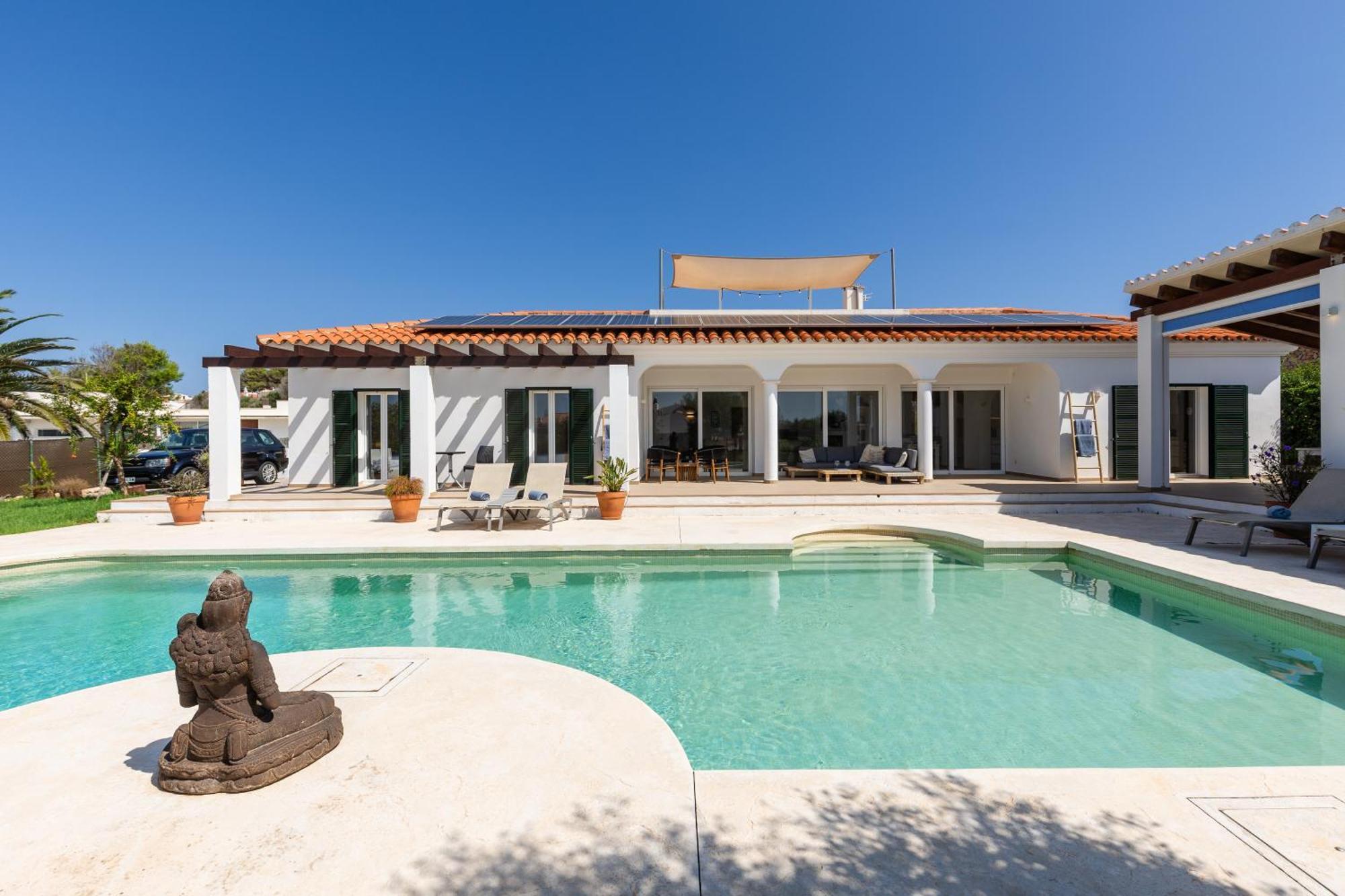 Villa Maravilla With Heatable Pool Rooftopbar With Sea Views And Range Rover Бинибека Екстериор снимка